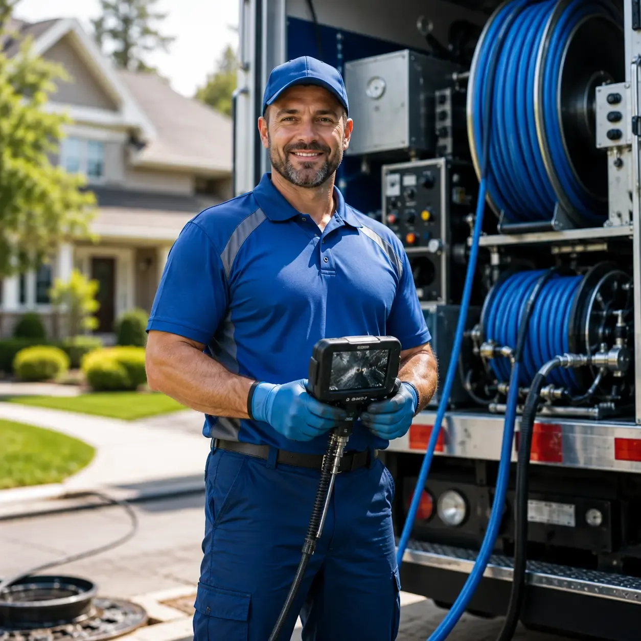 Local outdoor drain cleaning specialists in Sacramento, PA